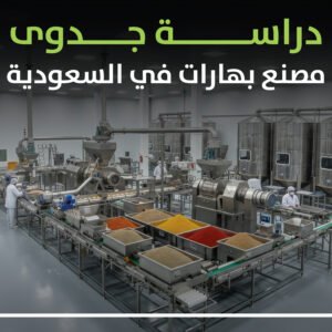 دراسة جدوى مصنع بهارات في السعودية